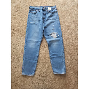 Levi's Women's Wedgie High Rise Ripped Jeans Athens Asleep Size 29